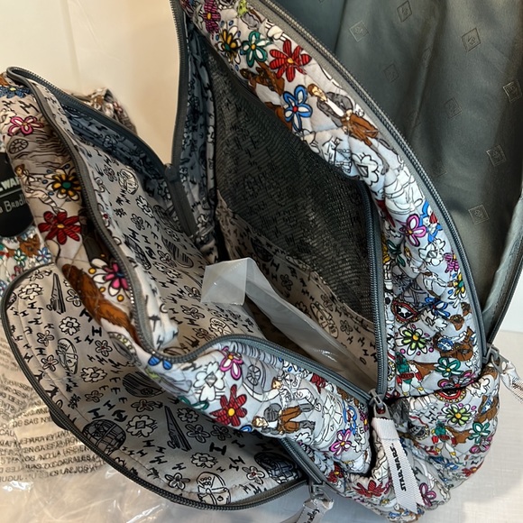 Vera Bradley Star Wars Light vs Dark Campus Backpack & Lunch Tote NWT - Picture 6 of 8